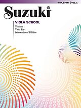 Shinichi Suzuki Notenblätter Suzuki Viola School vol.1