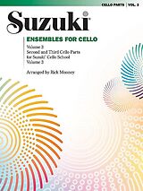 Shinichi Suzuki Notenblätter Ensembles for cello vol.3