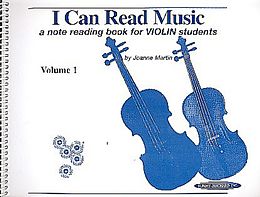 Joanne Martin Notenblätter I Can Read Music vol.1
