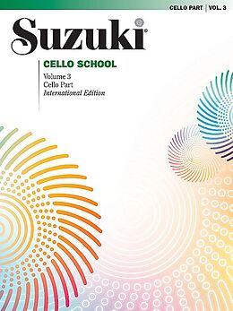 Shinichi Suzuki Notenblätter Suzuki Cello School vol.3