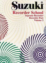 Shinichi Suzuki Notenblätter Suzuki Recorder School vol.3