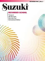  Notenblätter Suzuki Alto Recorder School vol.2
