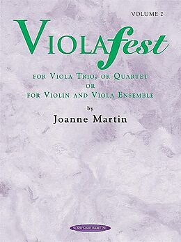 Joanne Martin Notenblätter Violafest vol.2 for 2-4 violas
