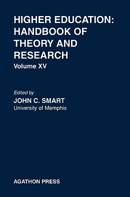 Couverture cartonnée Higher Education: Handbook of Theory and Research 15 de 