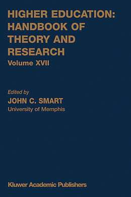 Couverture cartonnée Higher Education: Handbook of Theory and Research de 