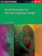 Anne Peckham Notenblätter Vocal Workouts for the contemporary Singer (+audio access)
