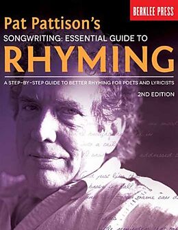 Couverture cartonnée Pat Pattison's Songwriting: Essential Guide to Rhyming de Pat Pattison