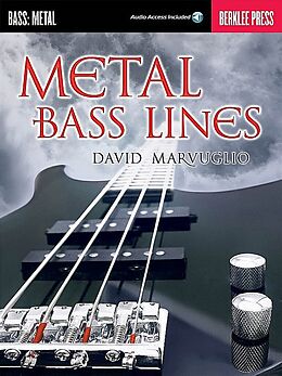 David Marvuglio Notenblätter Metal Bass Lines (+Audio Access)