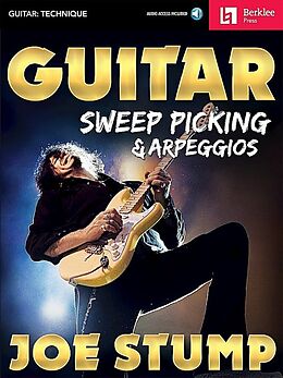 Joe Stump Notenblätter Guitar Sweep Picking & Arpeggios (+Audio Access)