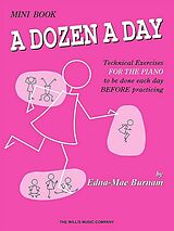  Notenblätter A Dozen a Day Mini Book