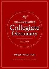 Fester Einband Merriam-Webster's Collegiate Dictionary von 