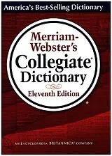 Fester Einband Merriam-Webster Collegiate Dictionary von Merriam Webster