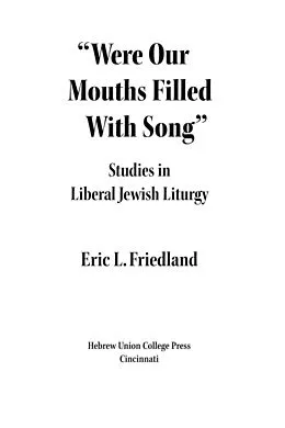 E-Book (pdf) Were Our Mouths Filled With Song von Eric L. Friedland