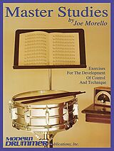 Joe Morello Notenblätter Master Studies for drums