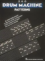 Rene-Pierre Bardet Notenblätter 260 Drum Machine Patterns
