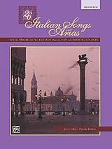  Notenblätter 26 Italian Songs and Arias