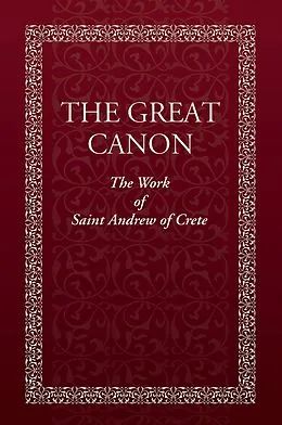 E-Book (epub) Great Canon von Holy Trinity Monastery