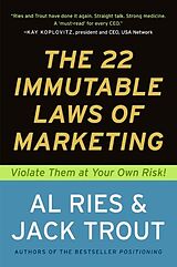 Couverture cartonnée The 22 Immutable Laws of Marketing de Al Ries, Jack Trout