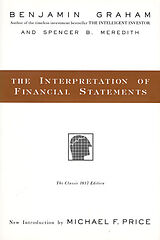 Livre Relié The Interpretation of Financial Statements de Benjamin Graham