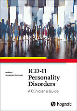 Couverture cartonnée ICD-11 Personality Disorders de Bo Bach, Sebastian Simonsen