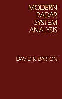 Livre Relié Modern Radar System Analysis de David K. Barton