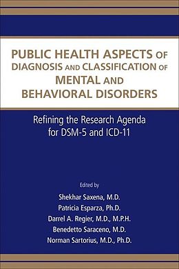 eBook (epub) Public Health Aspects of Diagnosis and Classification of Mental and Behavioral Disorders de 