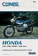 Couverture cartonnée Honda 250-350cc Twins 64-74 de Haynes Publishing