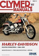 Couverture cartonnée Harley-Davidson FLS-FXS Evolution, Evo Softail, Fat Boy (1984-1999) Service Repair Manual de Haynes Publishing
