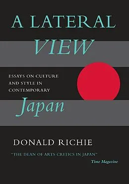 E-Book (epub) A Lateral View von Donald Richie
