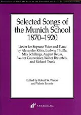  Notenblätter Selected Songs of the Munich School 1870-1920