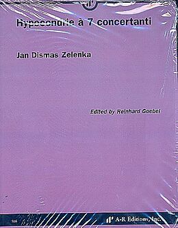 Jan Dismas Zelenka Notenblätter Hypocondrie à 7 concertanti for 2 oboes
