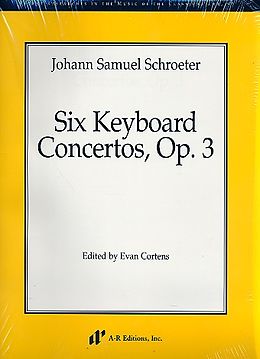 Johann Samuel Schröter Notenblätter 6 Keyboard Concertos op.3 for