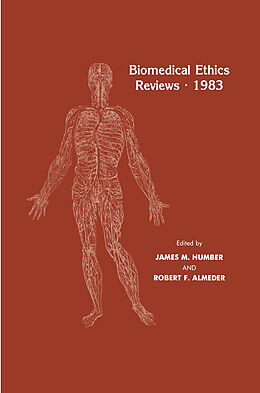 Livre Relié Biomedical Ethics Reviews · 1983 de 