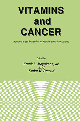 Livre Relié Vitamins and Cancer de Meyskens, Kedar N. Prasad
