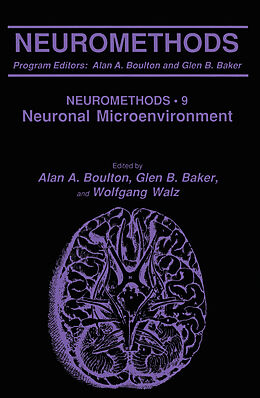 Fester Einband The Neuronal Microenvironment von 