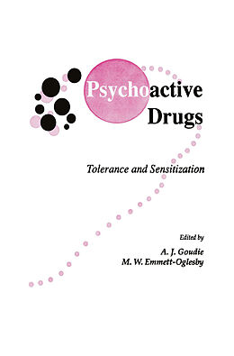 Livre Relié Psychoactive Drugs de Andrew J. Goudie, M. W. Emmett-Oglesby