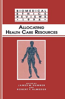 Livre Relié Allocating Health Care Resources de 