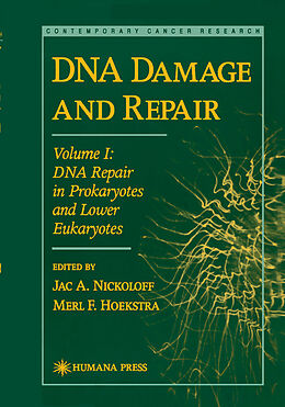 Livre Relié DNA Damage and Repair de 