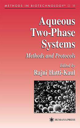 Fester Einband Aqueous Two-Phase Systems von Rajni Hatt-Kaul