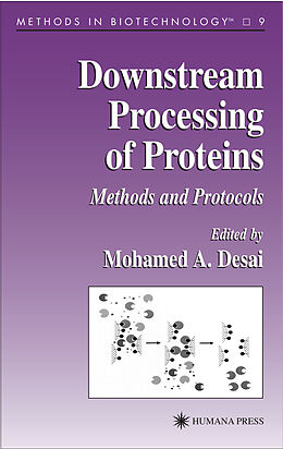 Fester Einband Downstream Processing of Proteins von Mohamed A. Desai