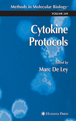 Fester Einband Cytokine Protocols von 