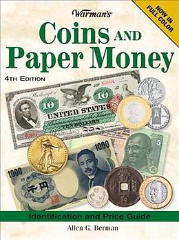 Kartonierter Einband Warman's Coins And Paper Money von Allen G Berman
