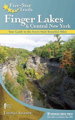 Couverture cartonnée Five-Star Trails: Finger Lakes and Central New York de Timothy Starmer