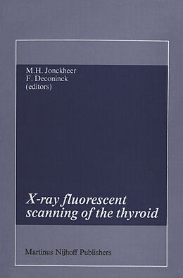 Fester Einband X-ray fluorescent scanning of the thyroid von 