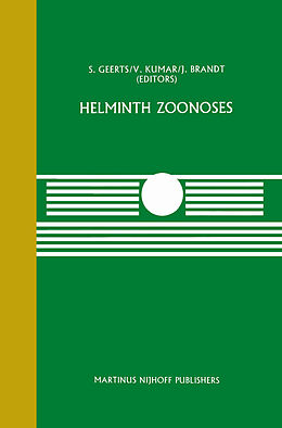Livre Relié Helminth Zoonoses de 