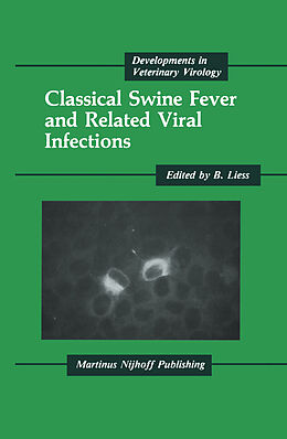 Livre Relié Classical Swine Fever and Related Viral Infections de Liess