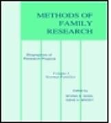 Livre Relié Methods of Family Research de 