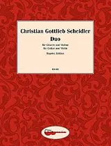 Christian Gottlieb Scheidler Notenblätter Duo