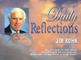 Couverture cartonnée Daily Reflections de Jim Rohn