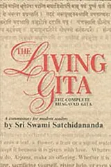 Kartonierter Einband Living Gita von Sri Swami Satchidananda